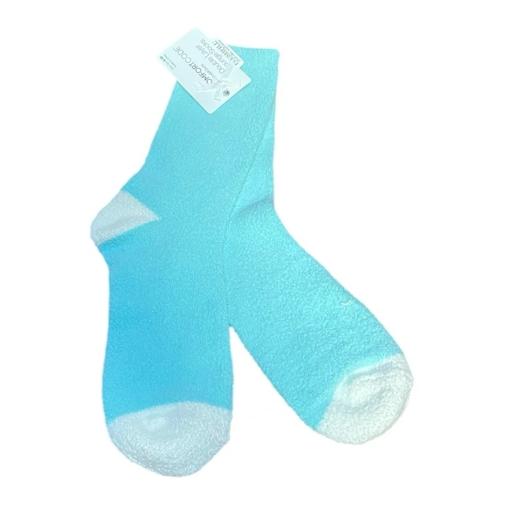 Comfort Code 3-pack Holiday Microterry Double Layer Lounge Socks